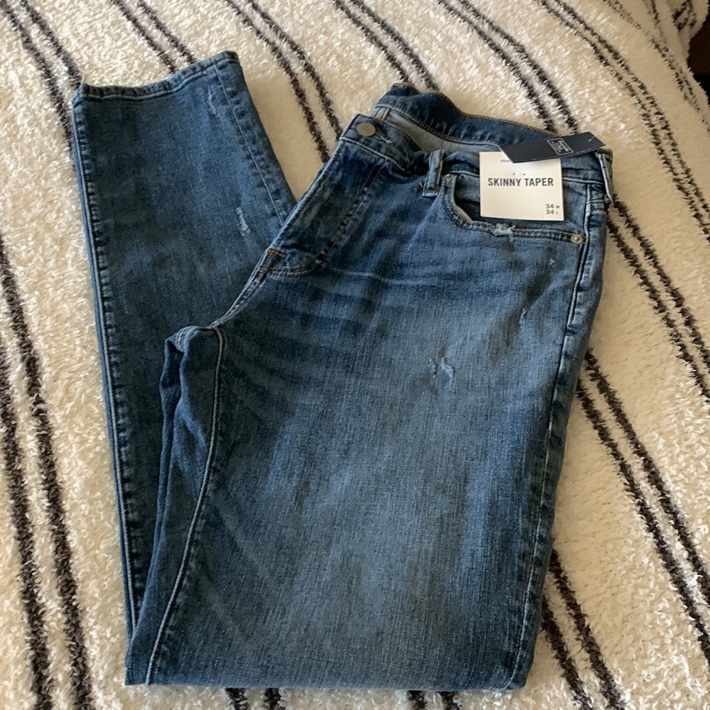 Men’s Abercrombie & Fitch skinny taper jeans
